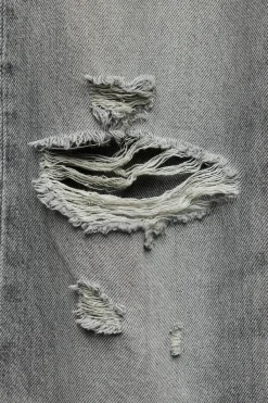 Best JEANS TRF WIDE LEG ROTOS TIRO ALTO Mujer Jeans