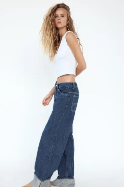 Online JEANS TRF WIDE LEG TIRO ALTO Mujer Jeans