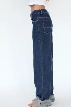 Online JEANS TRF WIDE LEG TIRO ALTO Mujer Jeans