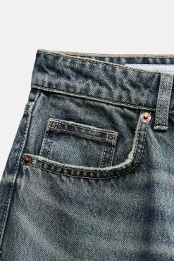 New JEANS TRF WIDE LEG TIRO MEDIO FULL LENGTH Mujer Jeans