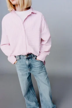 Niños ZARA 6 - 14 Años·Jeans<JEANS WIDE LEG