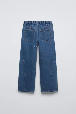 Niños ZARA 6 - 14 Años·Jeans<JEANS WIDE LEG LILO & STITCH © DISNEY