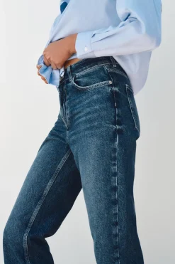 Best JEANS Z1975 DENIM RECTOS TIRO ALTO Mujer Jeans|Pantalones
