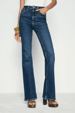 Discount JEANS Z1975 FLARE TIRO ALTO Mujer Jeans