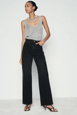 Fashion JEANS Z1975 RECTOS TIRO ALTO LONG LENGTH Mujer Jeans