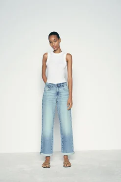 Fashion JEANS Z1975 RELAX FIT TIRO ALTO Mujer Jeans