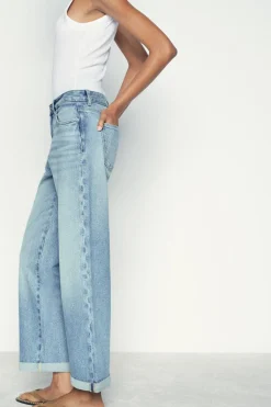 Fashion JEANS Z1975 RELAX FIT TIRO ALTO Mujer Jeans