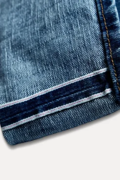 Discount JEANS Z1975 SELVEDGE LOOSE WIDE LEG TIRO MEDIO Mujer Jeans