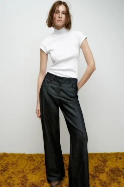 Best JEANS Z1975 STRAIGHT TIRO ALTO Mujer Jeans