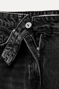 Hot JEANS Z1975 STRAIGHT TIRO ALTO FULL LENGTH Mujer Jeans