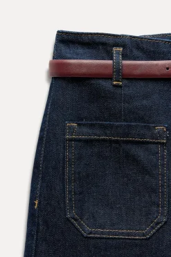 New JEANS Z1975 WIDE LEG CROPPED TIRO ALTO Mujer Jeans