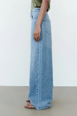 Sale JEANS Z1975 WIDE LEG TIRO MEDIO LONG LENGTH Mujer Jeans