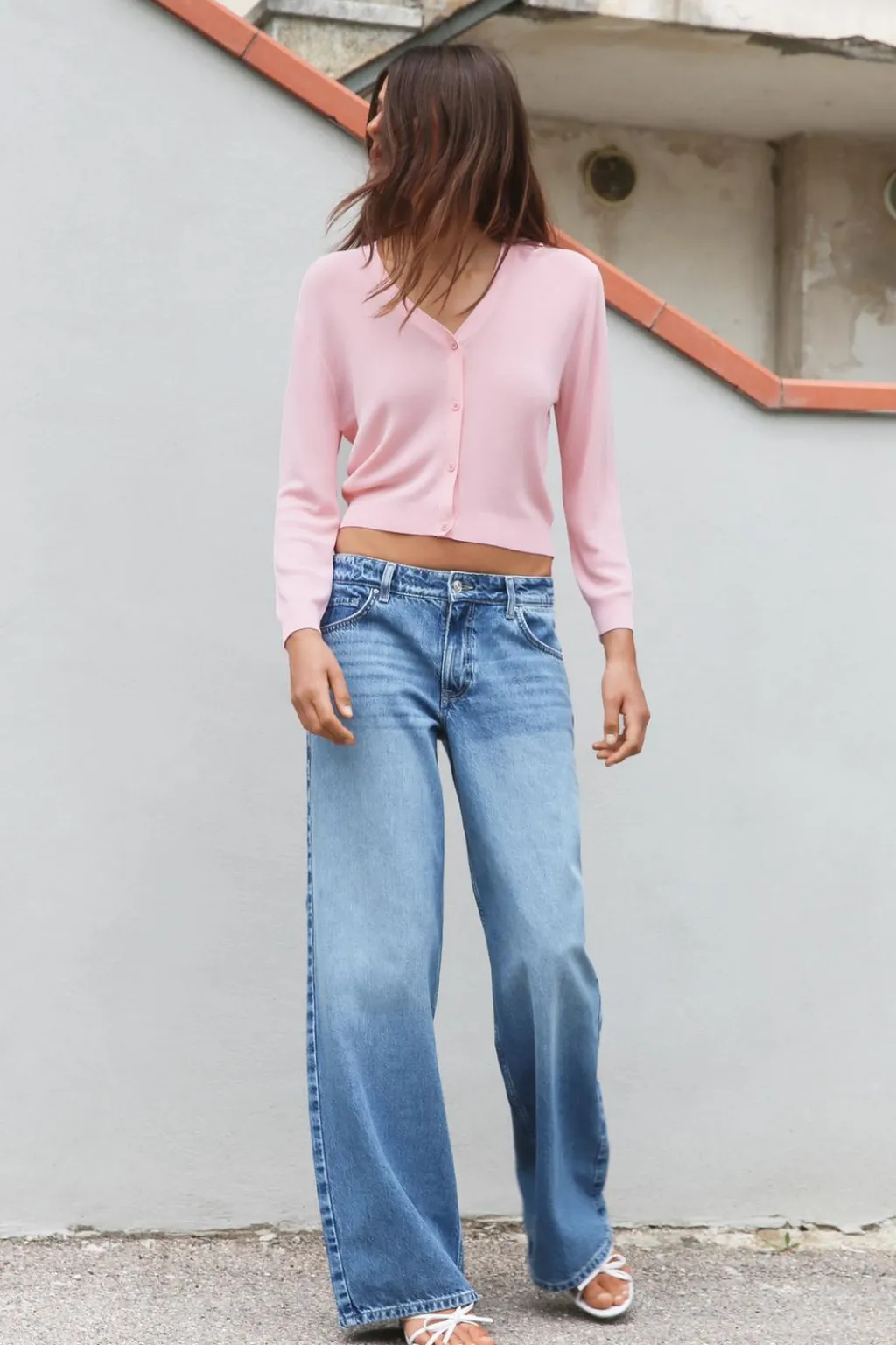 Discount JEANS Z1975 WIDE LEG TIRO MEDIO Mujer Jeans