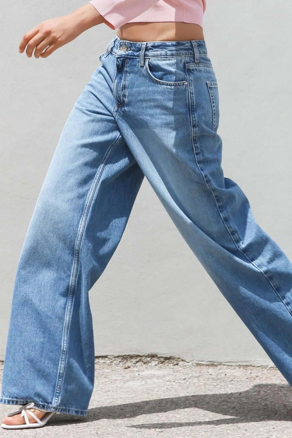 Discount JEANS Z1975 WIDE LEG TIRO MEDIO Mujer Jeans