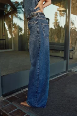 Online JEANS Z1975 WIDE LEG TIRO MEDIO CINTURÓN Mujer Jeans