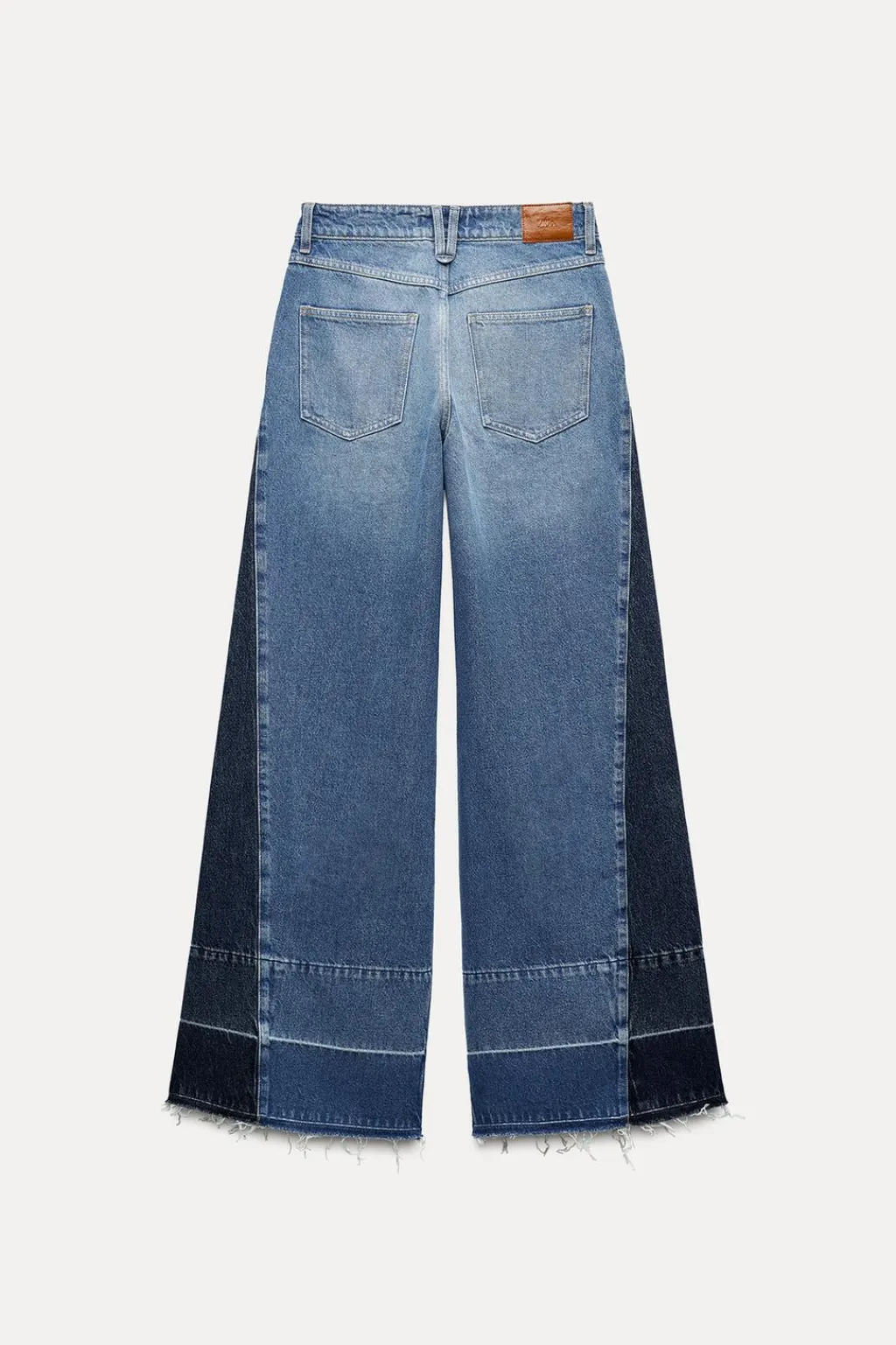 New JEANS Z1975 WIDE LEG TIRO MEDIO COMBINADO Mujer Jeans