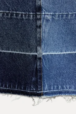 New JEANS Z1975 WIDE LEG TIRO MEDIO COMBINADO Mujer Jeans