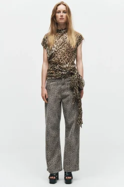 Clearance JEANS ZW COLLECTION BALLOON ESTAMPADO ANIMAL Mujer Jeans