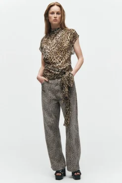 Clearance JEANS ZW COLLECTION BALLOON ESTAMPADO ANIMAL Mujer Jeans