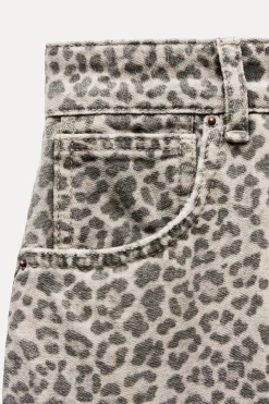 Clearance JEANS ZW COLLECTION BALLOON ESTAMPADO ANIMAL Mujer Jeans
