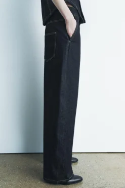 New JEANS ZW COLLECTION BALLOON TIRO MEDIO Mujer Jeans|Pantalones