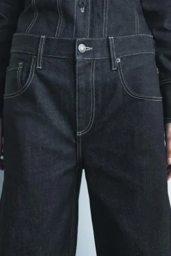 Sale JEANS ZW COLLECTION BALLOON TIRO MEDIO Mujer Jeans