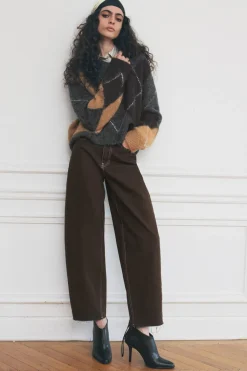 Hot JEANS ZW COLLECTION BALLOON TIRO MEDIO Mujer Jeans