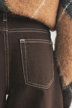 Hot JEANS ZW COLLECTION BALLOON TIRO MEDIO Mujer Jeans