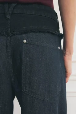 New JEANS ZW COLLECTION BARREL TIRO MEDIO Mujer Jeans