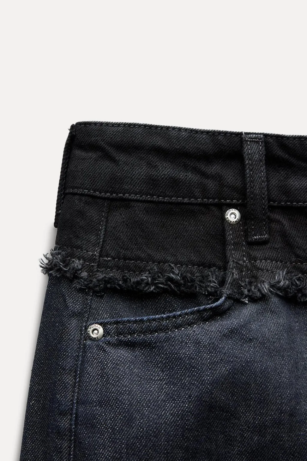 New JEANS ZW COLLECTION BARREL TIRO MEDIO Mujer Jeans