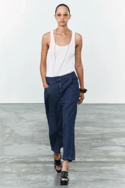 Online JEANS ZW COLLECTION BARREL TIRO MEDIO Mujer Jeans