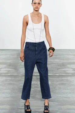 Online JEANS ZW COLLECTION BARREL TIRO MEDIO Mujer Jeans