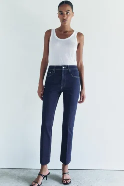 Fashion JEANS ZW COLLECTION BOOTCUT TIRO ALTO CROPPED Mujer Jeans|Pantalones