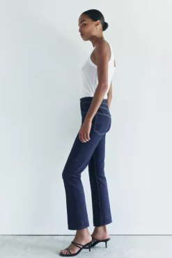 Fashion JEANS ZW COLLECTION BOOTCUT TIRO ALTO CROPPED Mujer Jeans|Pantalones