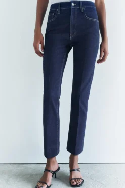 Fashion JEANS ZW COLLECTION BOOTCUT TIRO ALTO CROPPED Mujer Jeans|Pantalones
