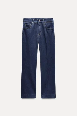 Fashion JEANS ZW COLLECTION BOOTCUT TIRO ALTO CROPPED Mujer Jeans|Pantalones