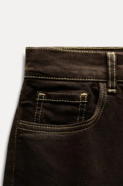 Hot JEANS ZW COLLECTION BOOTCUT TIRO ALTO CROPPED Mujer Jeans