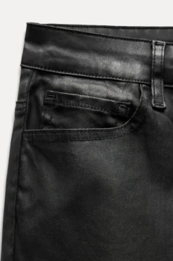Discount JEANS ZW COLLECTION COATED SLIM FIT TIRO ALTO Mujer Jeans