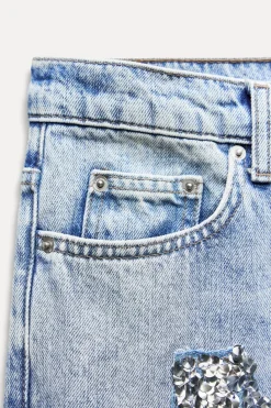 New JEANS ZW COLLECTION LENTEJUELAS Mujer Jeans