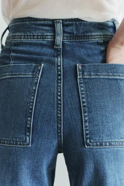 Online JEANS ZW COLLECTION MARINE STRAIGHT TIRO ALTO Mujer Jeans