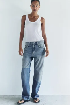 Fashion JEANS ZW COLLECTION PATCHWORK Mujer Jeans