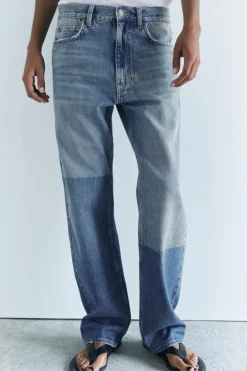 Fashion JEANS ZW COLLECTION PATCHWORK Mujer Jeans