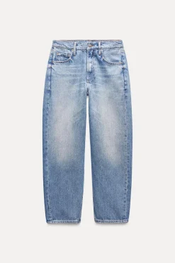 Sale JEANS ZW COLLECTION RECTOS EFECTO COATED TIRO MEDIO Mujer Jeans