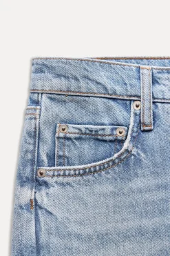 Sale JEANS ZW COLLECTION RECTOS EFECTO COATED TIRO MEDIO Mujer Jeans