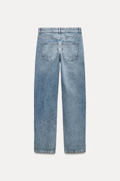 Outlet JEANS ZW COLLECTION RECTOS TIRO MEDIO TACHAS Mujer Jeans