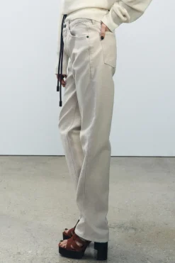 Sale JEANS ZW COLLECTION RECTOS TIRO MEDIO Mujer Jeans