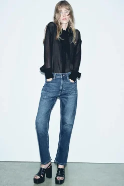 Clearance JEANS ZW COLLECTION RELAXED SLIM TIRO MEDIO Mujer Jeans