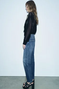Clearance JEANS ZW COLLECTION RELAXED SLIM TIRO MEDIO Mujer Jeans