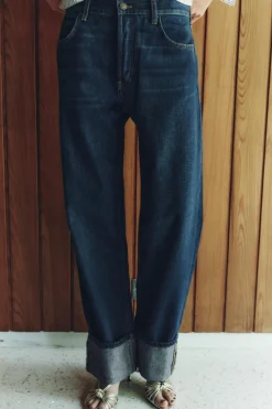 Discount JEANS ZW COLLECTION RELAXED TIRO MEDIO FOLD UP Mujer Jeans