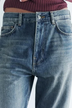 Hot JEANS ZW COLLECTION RELAXED TIRO MEDIO Mujer Jeans